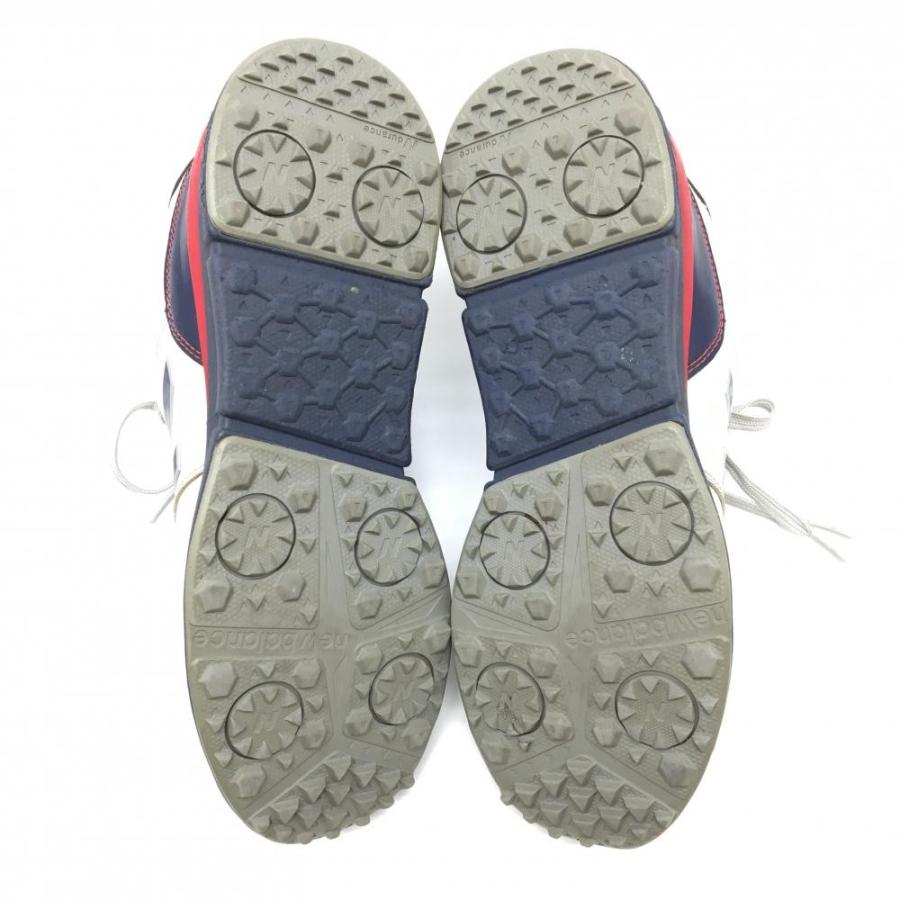 New Balance（ニューバランス） ゴルフシューズ 白×ネイビー MGS574T2