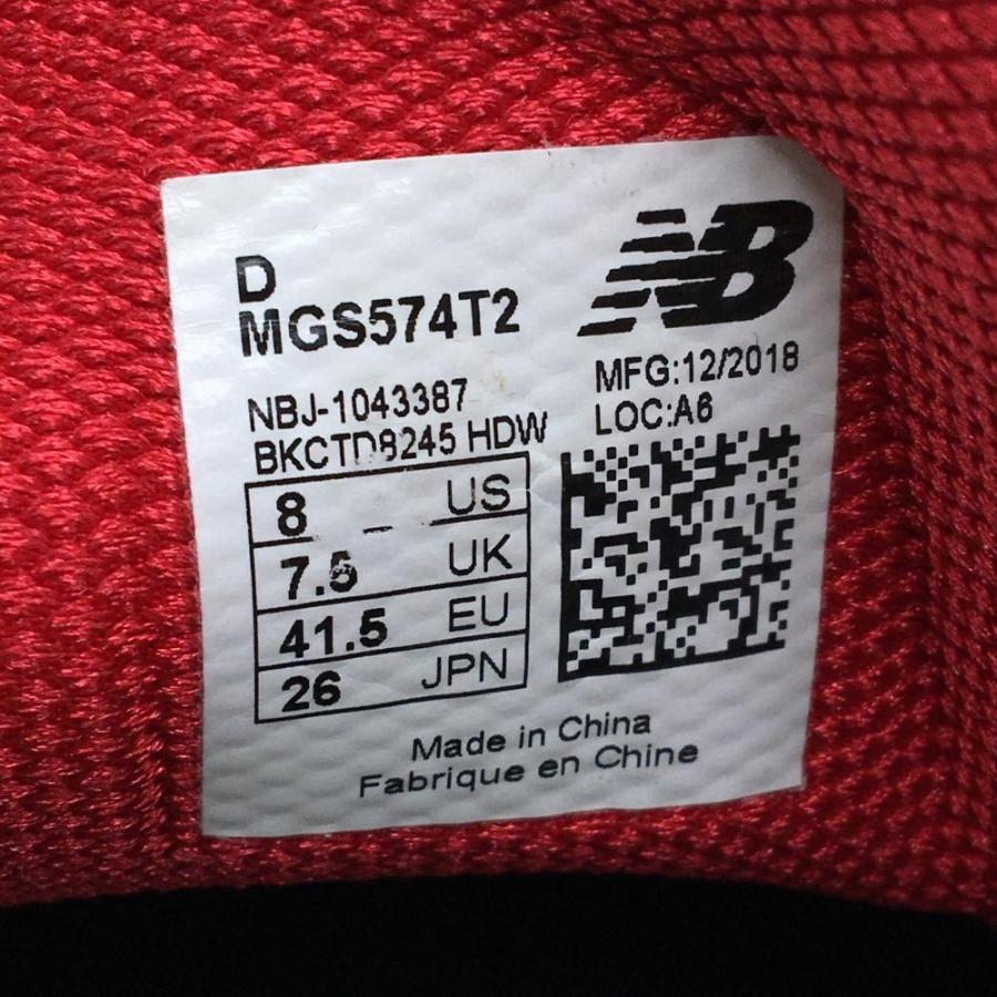 New Balance（ニューバランス） ゴルフシューズ 白×ネイビー MGS574T2