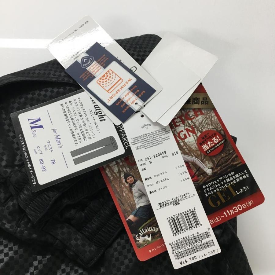 Callaway（キャロウェイ） 【新品】キャロウェイ 中綿パンツ 黒