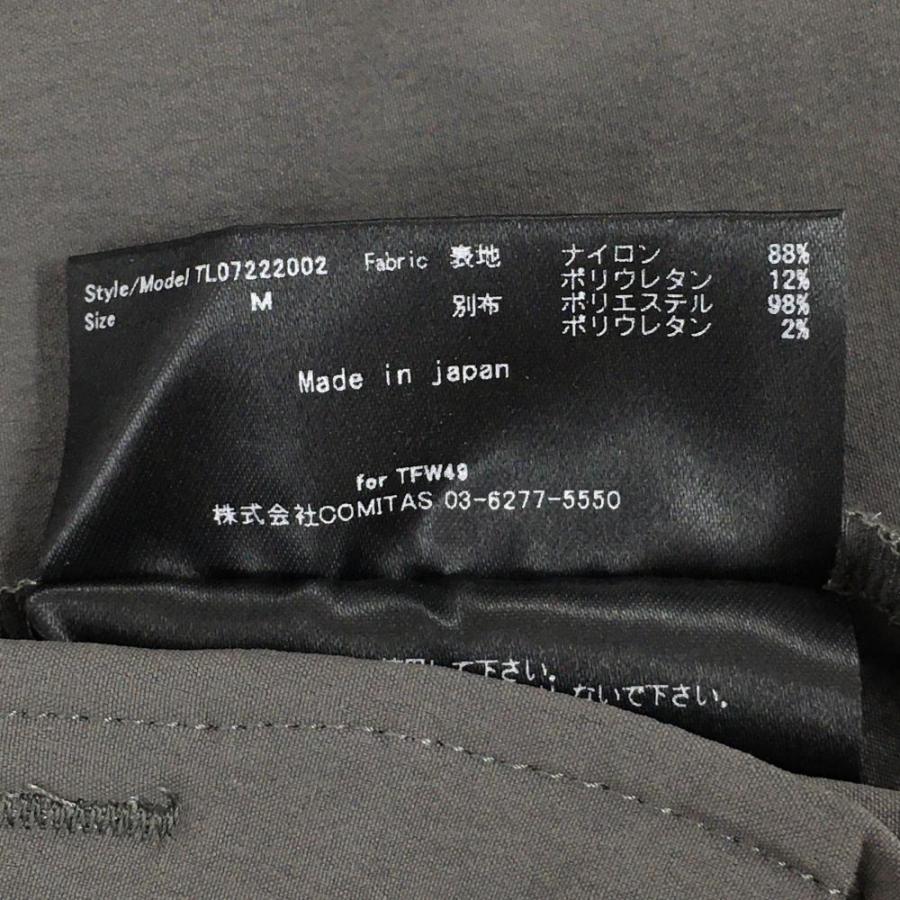 【未使用品】TFW49 ショートパンツ グレー ストレッチ ウエストゴム＆調節紐 レディース M ゴルフウェア TFW49の画像