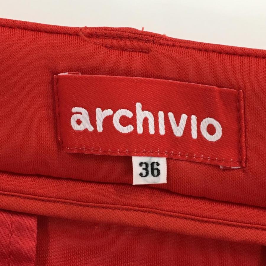 archivio（アルチビオ） 【超美品】アルチビオ スカート レッド×白