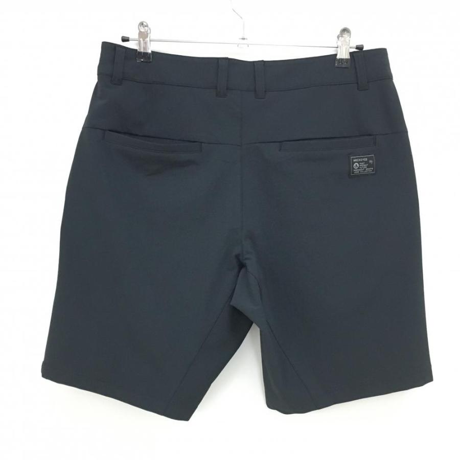 【新品未使用】ARCHIVIO メンズ ゴルフパンツ 黒 48 archivio（アルチビオ） 【美品】アルチビオ ハーフパンツ 黒 ロゴ