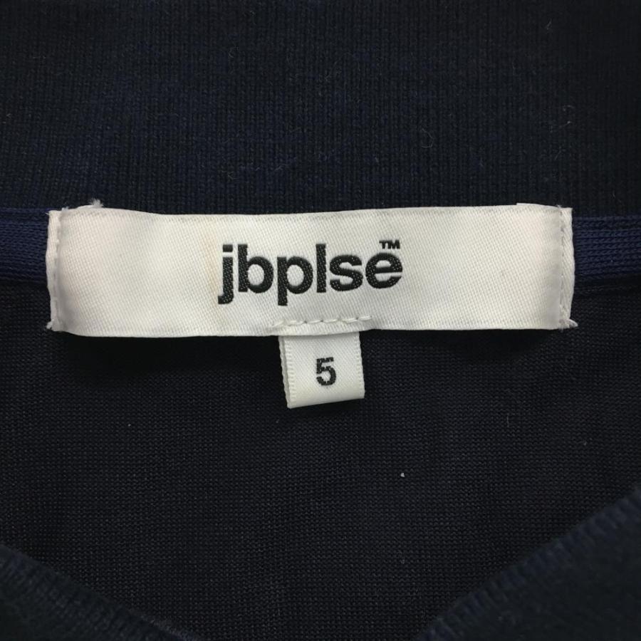 美品】ジェービープラスイー 半袖ポロシャツ ネイビー jbplse ジャック