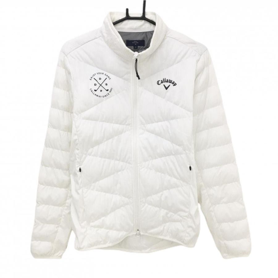 美品⭐️Callaway グレー ジャケット LL Callaway（キャロウェイ） 【超美品】キャロウェイ 中綿ジャケット 白