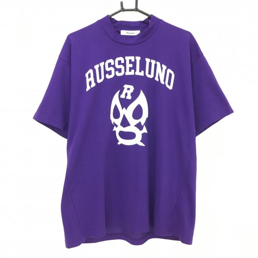 RUSSELUNO 半袖 Tシャツ パープル　サイズ7 Russeluno（ラッセルノ） 【超美品】ラッセルノ 半袖シャツ パープル