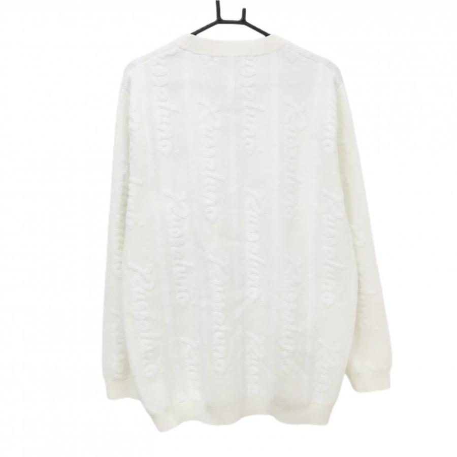 Russeluno（ラッセルノ） 【超美品】ラッセルノ セーター 白 英字ロゴ