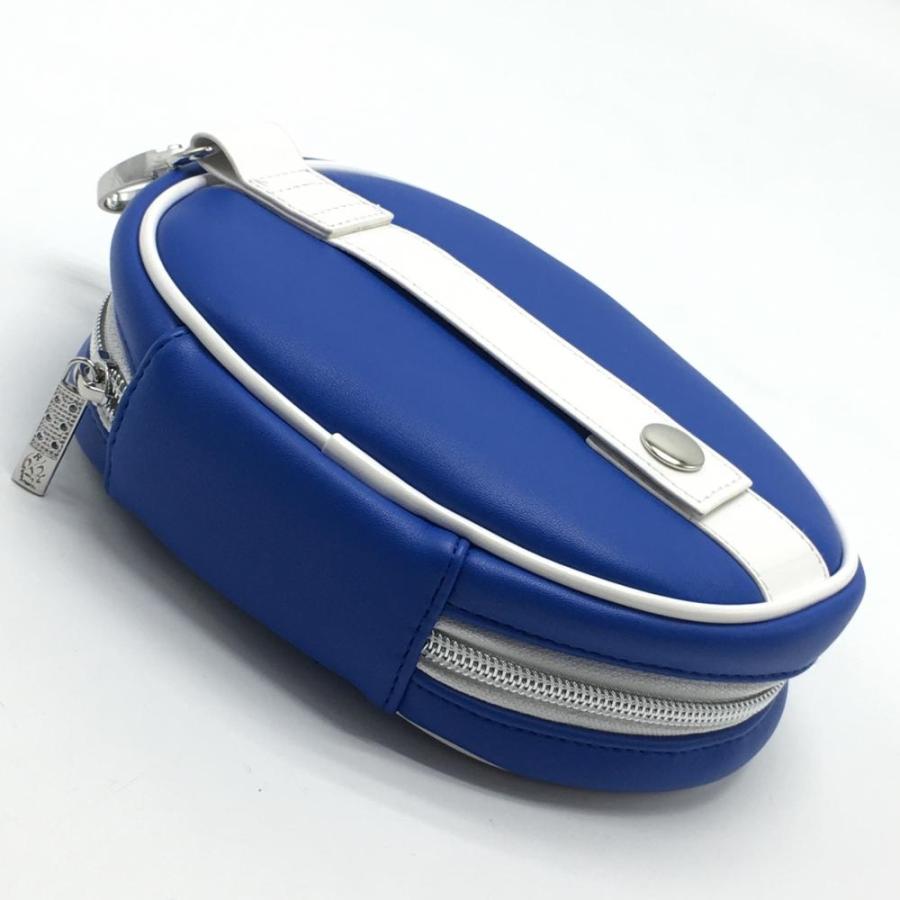 Russeluno（ラッセルノ） 【新品】ラッセルノ ポーチ ブルー×白