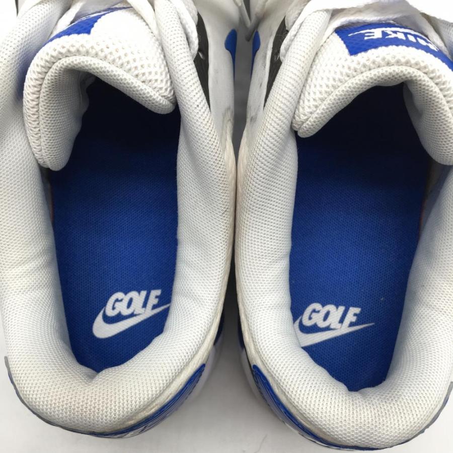 NIKE（ナイキ） 【美品】ナイキ ゴルフシューズ 白×ブルー DX5999-141