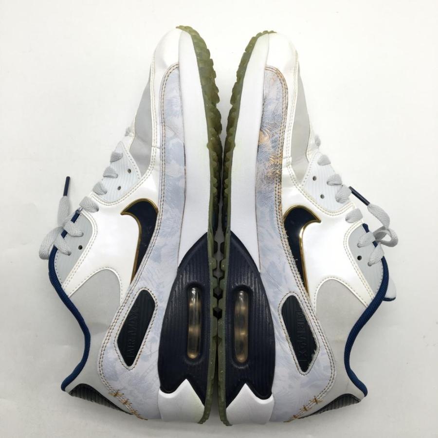 NIKE（ナイキ） ゴルフシューズ 白×ネイビー FB5055-041 AIR MAX 90