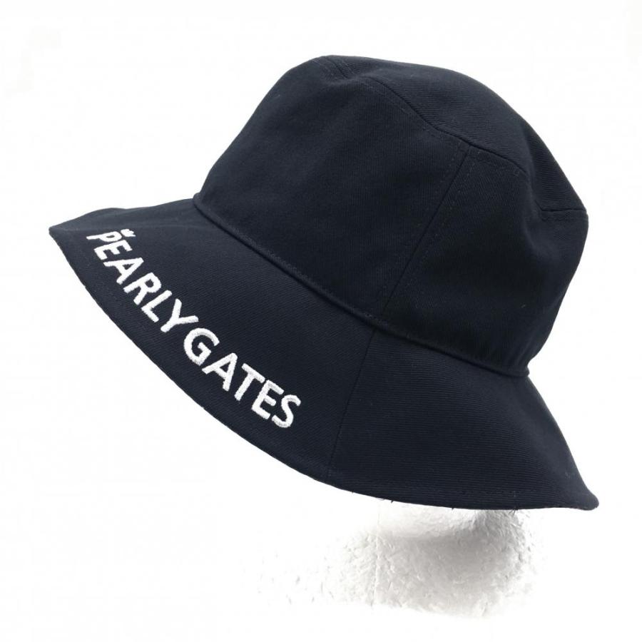 PEARLY GATES（パーリーゲイツ） 【超美品】パーリーゲイツ ハット 黒 
