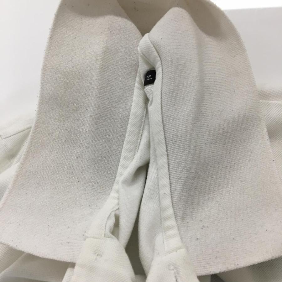 Malbon Golf（マルボンゴルフ） マルボン 半袖ポロシャツ 白 ワッペン