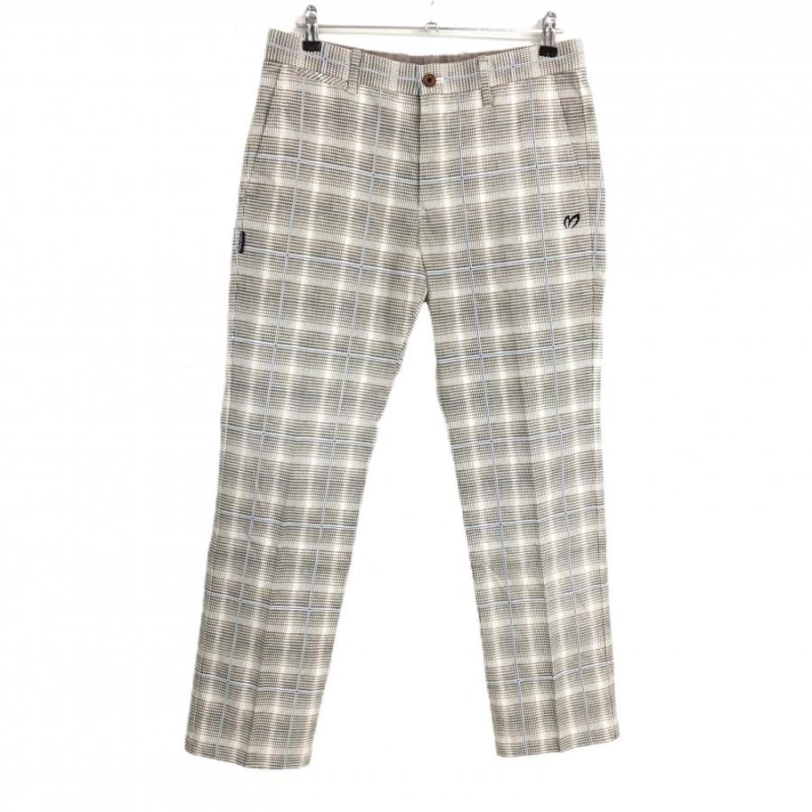 MASTER BUNNY EDITION ゴルフパンツ6 秋冬　裏起毛 千鳥格子 MASTER BUNNY EDITION（マスターバニーエディション） 【美品