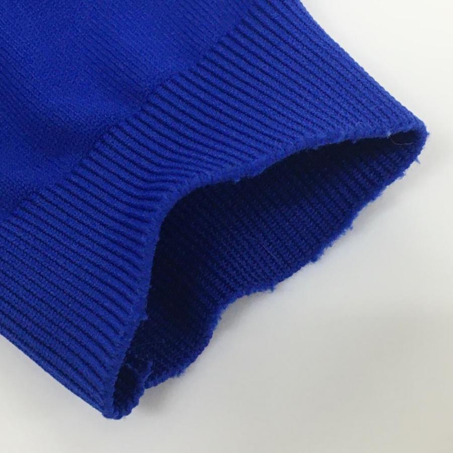 WAAC 【超美品】ワック セーター ブルー ロゴ刺しゅう 韓国モデル