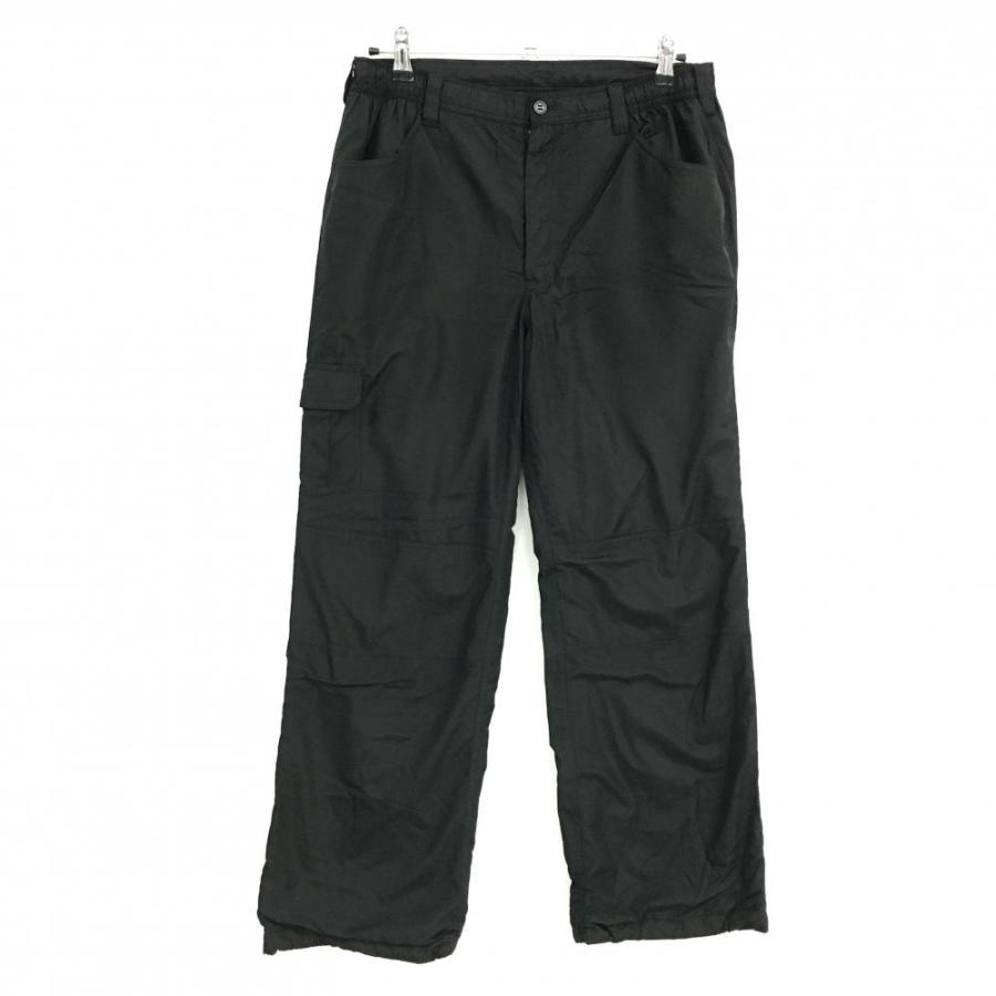 Kolwin（コルウィン） 【美品】コルウィン パンツ 黒 ロゴ刺しゅう