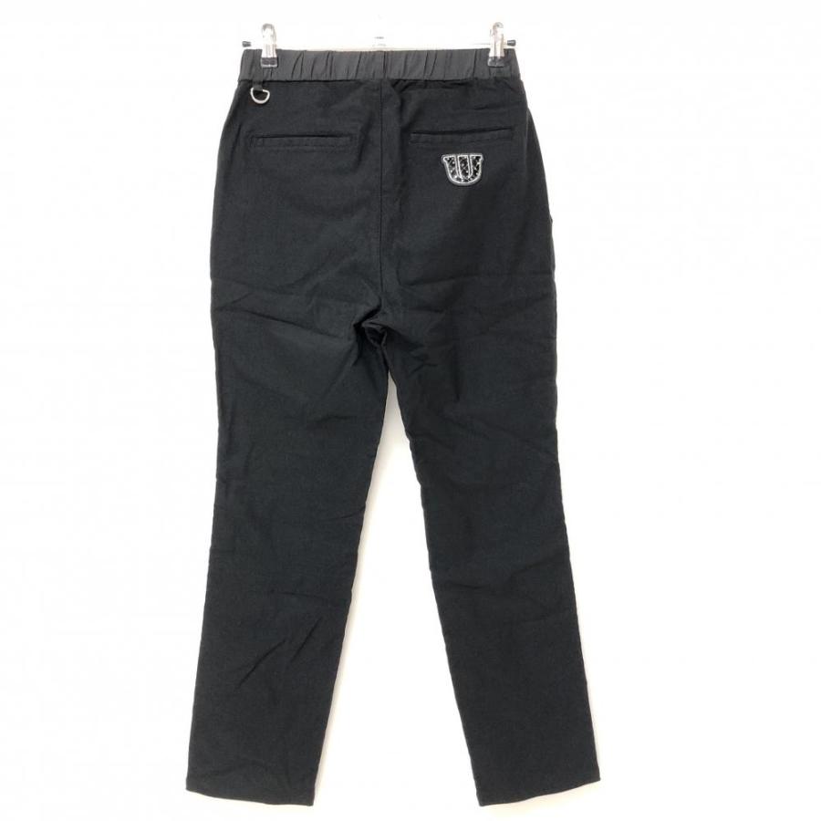 M・U SPORTS 【超美品】MUスポーツ 切替ダウンパンツ 黒 前面ダウン 裏