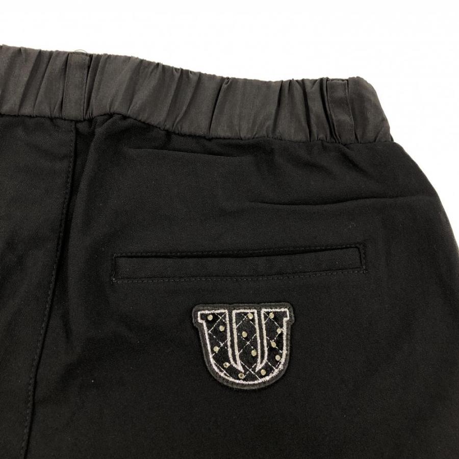 M・U SPORTS 【超美品】MUスポーツ 切替ダウンパンツ 黒 前面ダウン 裏