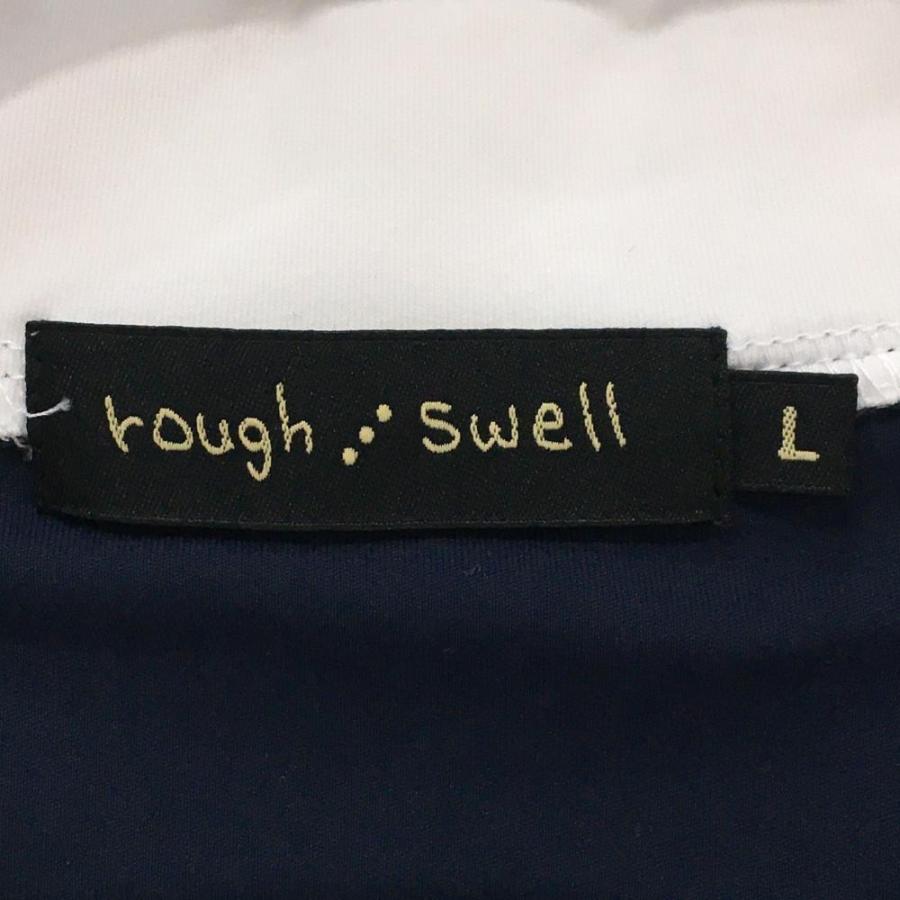 ラフ＆スウェル　ゴルフ　Ｔシャツ ネイビー　Ｍサイズ 新品 ラフ&スウェル（rough&swell） 【超美品】ラフアンドスウェル Tシャツ