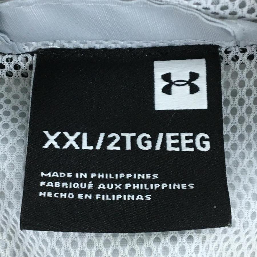 新品　アンダーアーマー ロゴ入りジップパーカーブルゾン「XXLサイズ」 UNDER ARMOUR（アンダーアーマー） 【美品】アンダーアーマー ジップ