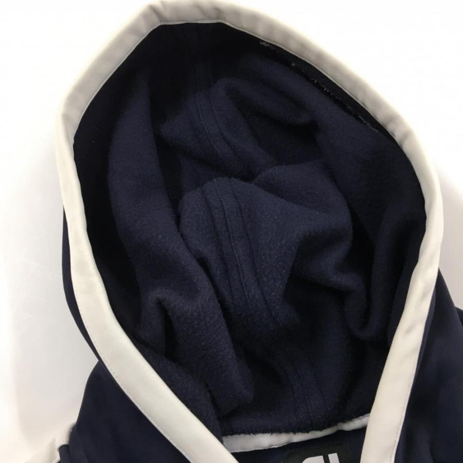FootJoy（フットジョイ） ジップパーカー ネイビー×白 裏起毛