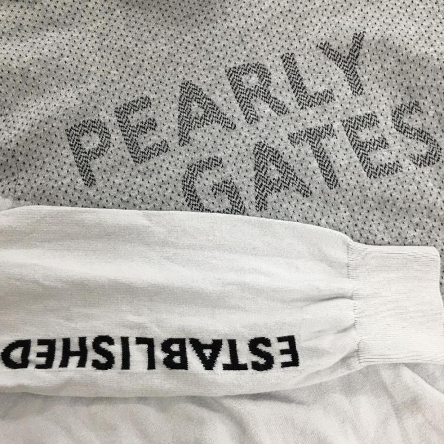 PEARLY GATES（パーリーゲイツ） タートルネックセーター ライトグレー