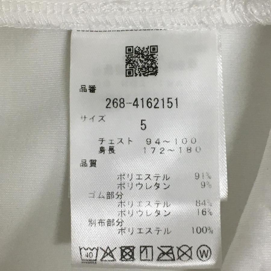 PGG PGGパーリーゲイツ ジップパーカー 白 ダンボールニット 袖ロゴ