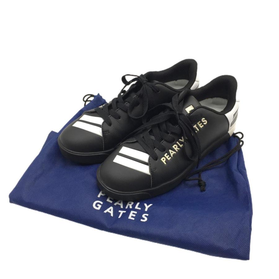 新品　パーリーゲイツ　GOLFシューズ　ローカット　ソフトスパイク　23,5 美品 パーリーゲイツ ゴルフシューズ ゴールド 23 5cm 廃盤品