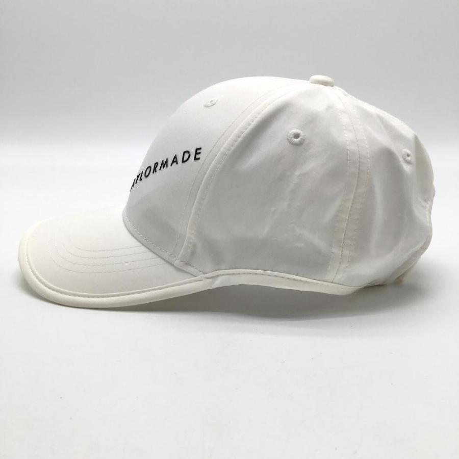 TaylorMade（テーラーメイド） キャップ 白 立体ロゴ フリー(55-57cm