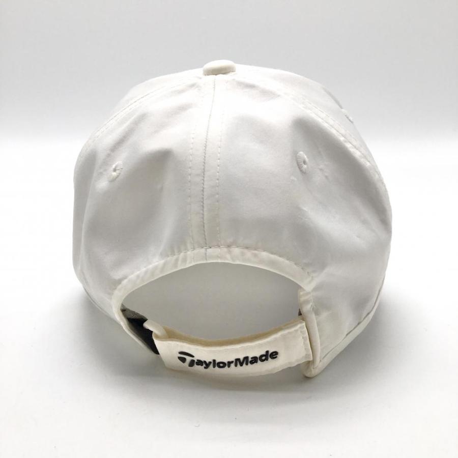 TaylorMade（テーラーメイド） キャップ 白 立体ロゴ フリー(55-57cm