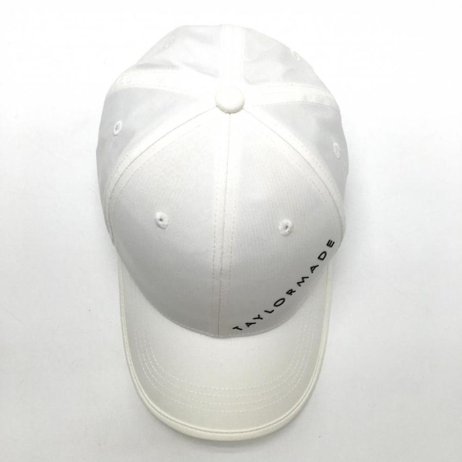 TaylorMade（テーラーメイド） キャップ 白 立体ロゴ フリー(55-57cm