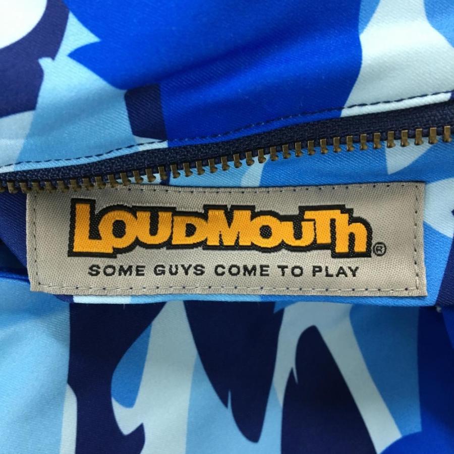 代引き人気 未使用LOUDMOUTHスカルペイズリーカジュアルパンツ34×32紺