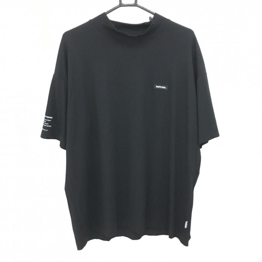 RUFFLOG（ラフロッグ） 【超美品】ラフロッグ 半袖ハイネックシャツ 黒