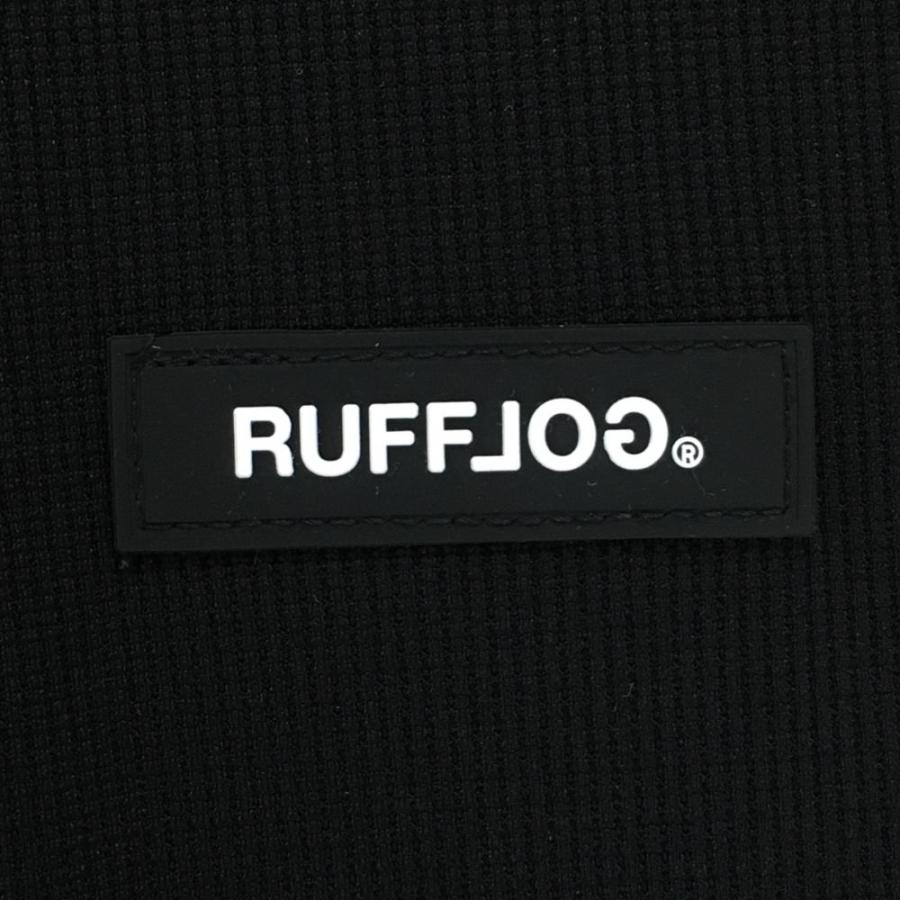 RUFFLOG（ラフロッグ） 【超美品】ラフロッグ 半袖ハイネックシャツ 黒