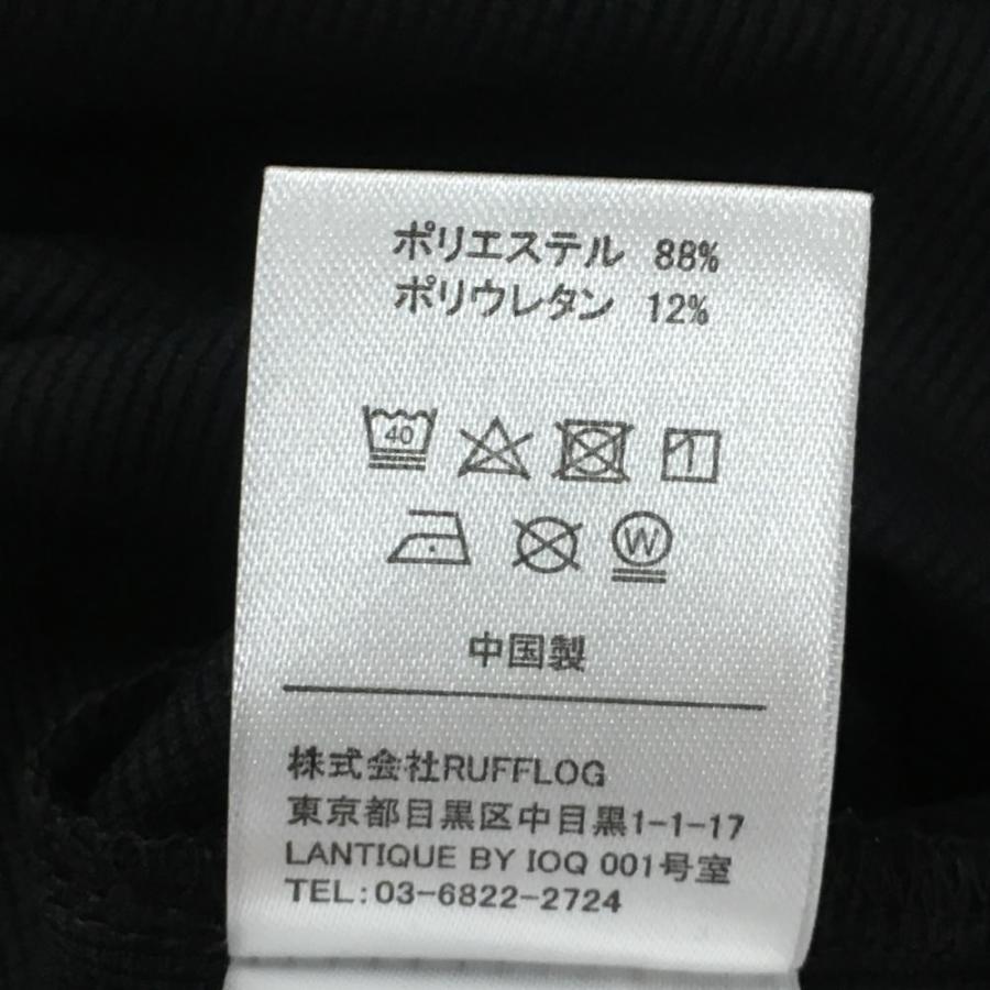 RUFFLOG（ラフロッグ） 【超美品】ラフロッグ 半袖ハイネックシャツ 黒