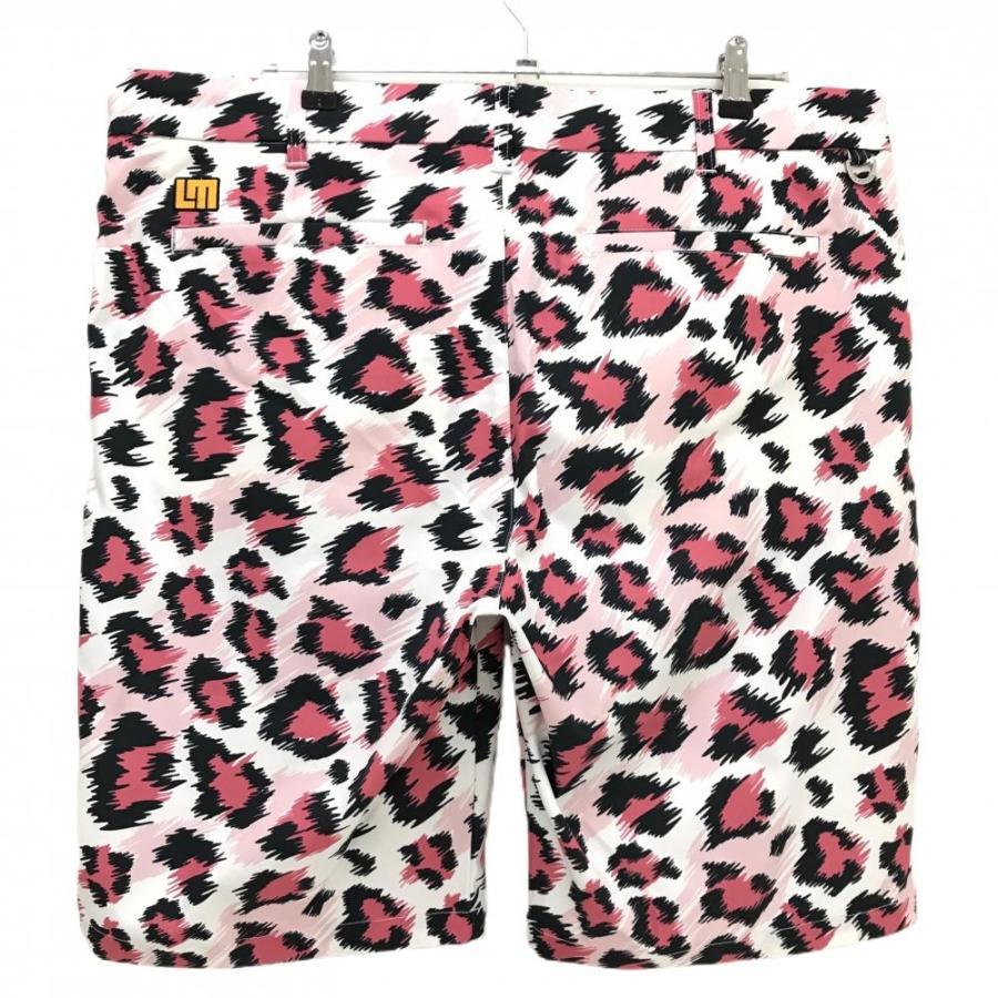 LOUDMOUTH ラウドマウス 総柄 セットアップ ロゴ ピンク M LOUDMOUTH（ラウドマウスゴルフ） 【超美品】ラウドマウス ハーフ