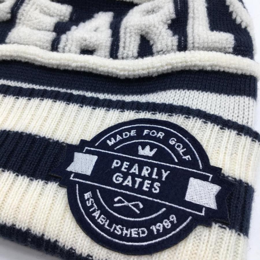 PEARLY GATES（パーリーゲイツ） 【新品】パーリーゲイツ ニット帽 