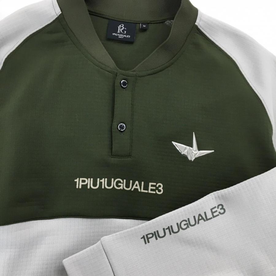 1piu1uguale3 GOLF 襟付き 半袖シャツ ロゴ メンズ ゴルフ 【公式通販】