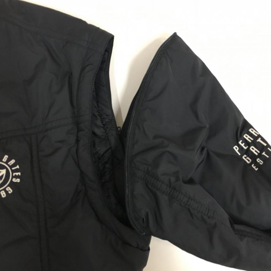 PEARLY GATES（パーリーゲイツ） 中綿リバーシブルジャケット 黒 裏