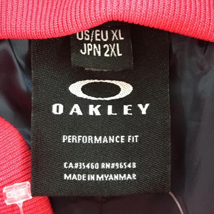 OAKLEY（オークリー） 【超美品】オークリー 中綿ベスト ピンク×レッド 