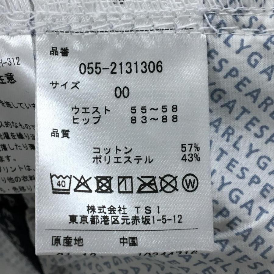 PEARLY GATES（パーリーゲイツ） 【新品】パーリーゲイツ パンツ 白×黒