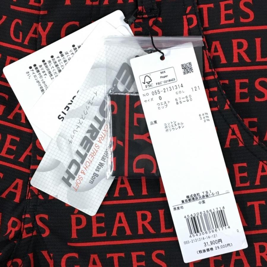 PEARLY GATES（パーリーゲイツ） 【新品】パーリーゲイツ パンツ 黒