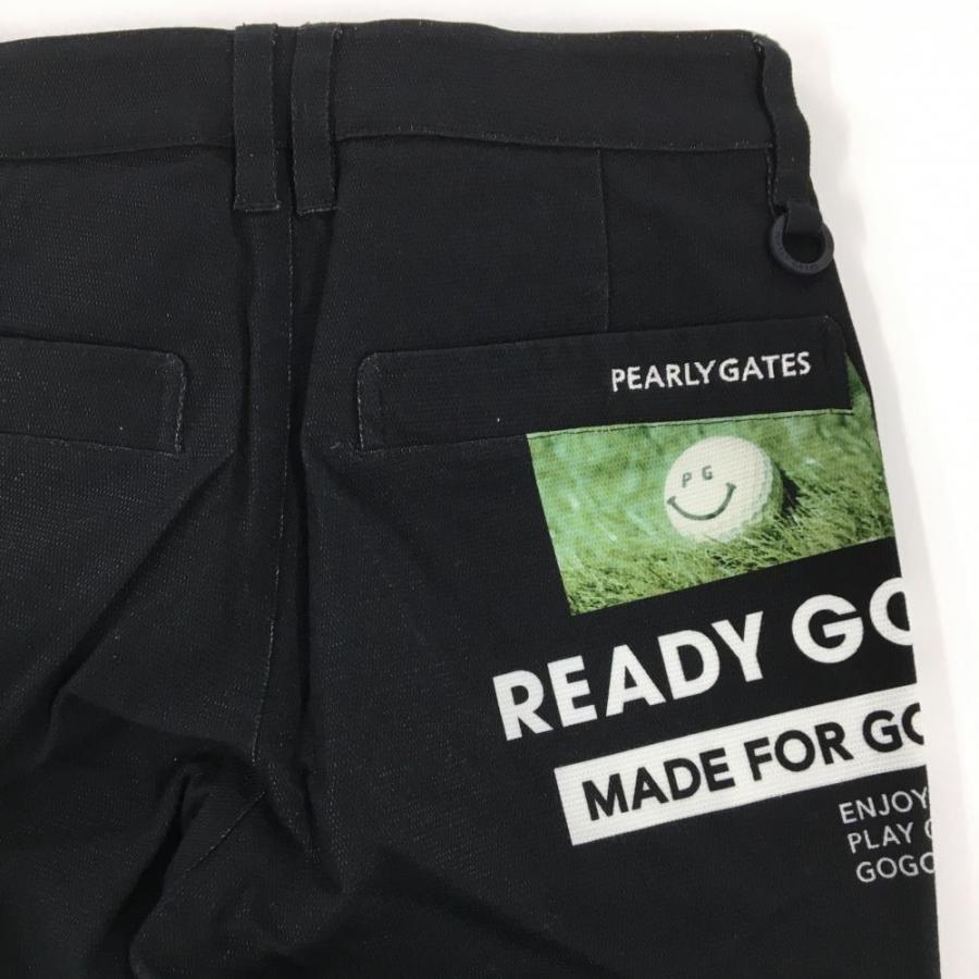 PEARLY GATES（パーリーゲイツ） 【新品】パーリーゲイツ パンツ 黒×白