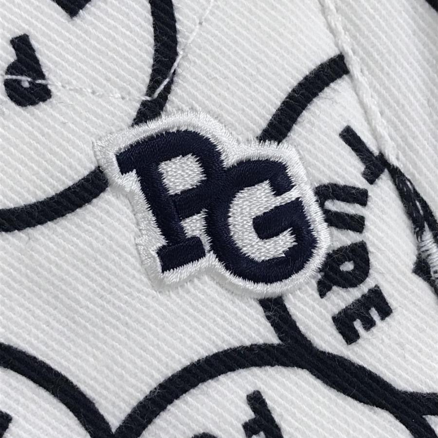 【新品】パーリーゲイツ パンツ 白×ネイビー FUTUREニコ ストレッチ レディース 00(XS) ゴルフウェア PEARLY GATESの画像