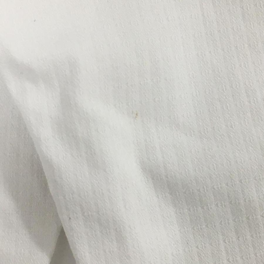 【新品】パーリーゲイツ パンツ 白×黒 織生地 ロゴ刺しゅう ストレッチ レディース 0(S) ゴルフウェア PEARLY GATESの画像