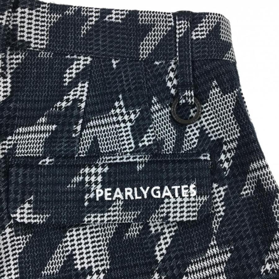 新品タグ付 パーリーゲイツ レディス 千鳥柄パンツ グレー PEARLY GATES（パーリーゲイツ） 【新品】パーリーゲイツ パンツ