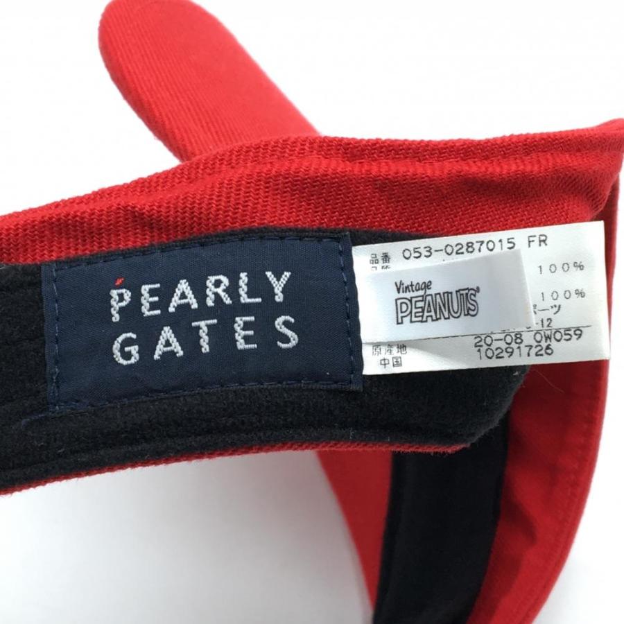 PEARLY GATES（パーリーゲイツ） 【美品】パーリーゲイツ×PEANUTS サン