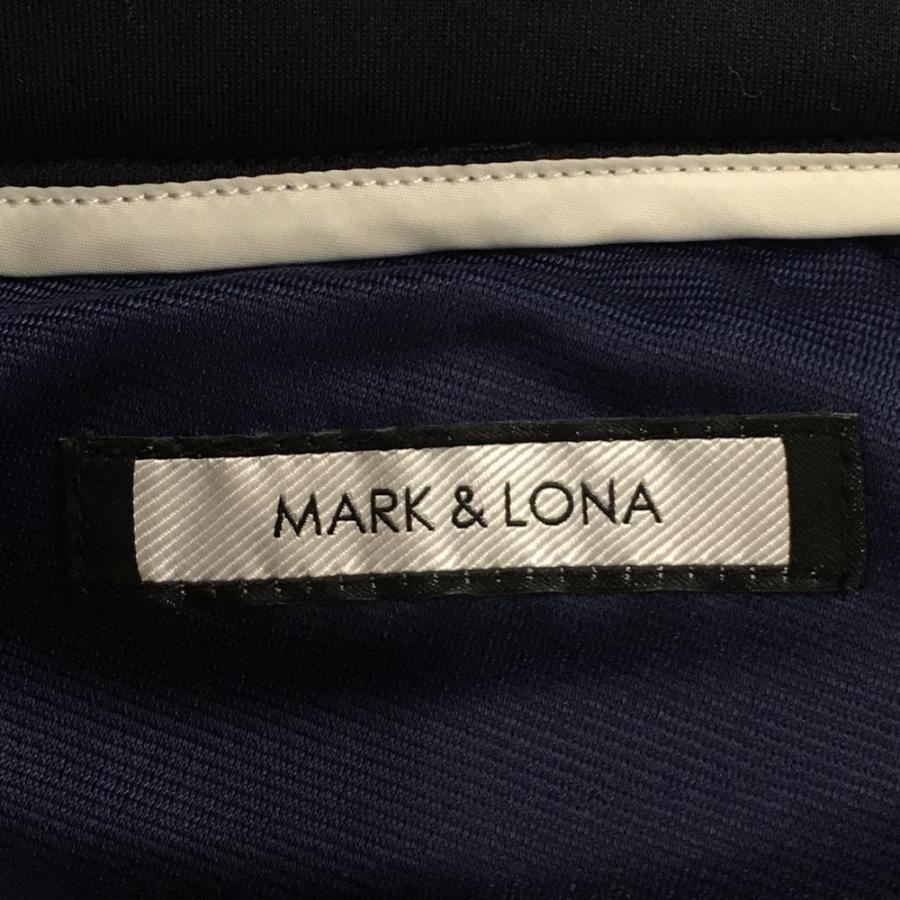 MARK＆LONA マークアンドロナ　ダンボールニット　ゴルフパンツ　レディース MARK&LONA（マークアンドロナ） ダウンパンツ ブルーネイビー系