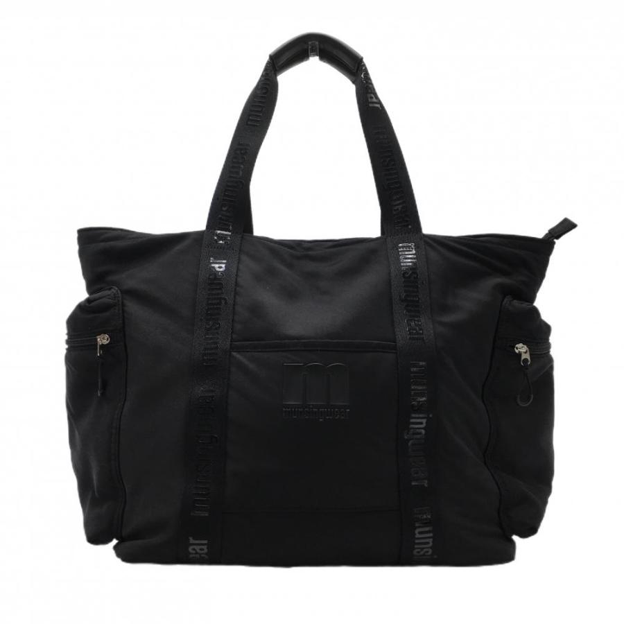 Munsingwear ゴルフ ロッカーバッグ ブラック Munsingwear（マンシングウェア） 【超美品】マンシングウェア ビッグ