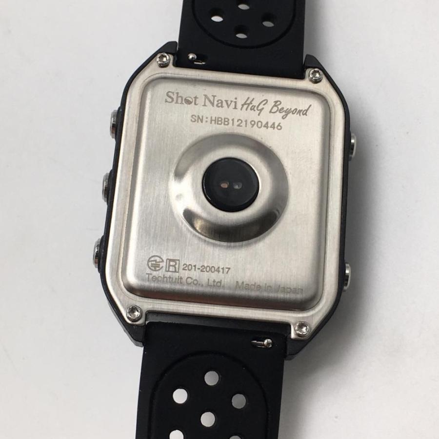 ShotNavi（ショットナビ） 【美品】ショットナビ GPSゴルフウォッチ 黒