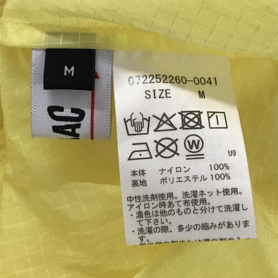 WAAC 【新品】ワック パーカーベスト イエロー ナイロン100% 撥水 透