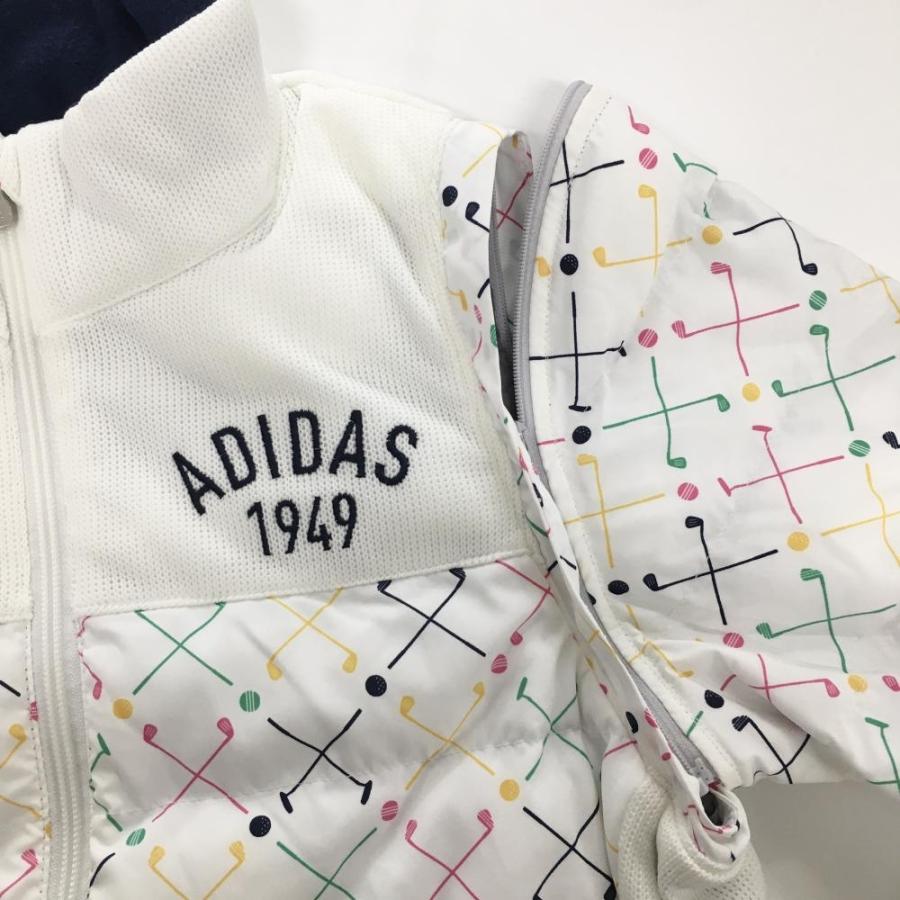 adidas（アディダス） 【新品】アディダス 2WAY中綿ジャケット 白